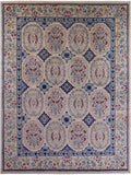William Morris Hand Knotted Wool Rug - 12' 2" X 15' 9" - Golden Nile