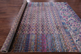 Persian Hand Knotted 100% Silk Rug - 8' 1" X 9' 11" - Golden Nile
