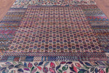 Persian Hand Knotted 100% Silk Rug - 8' 1" X 9' 11" - Golden Nile