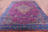 Persian Hand Knotted Silk Rug - 8' 11" X 11' 10" - Golden Nile