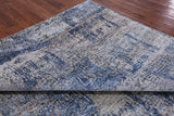 Modern Handmade Wool & Silk Rug - 8' 2" X 9' 11" - Golden Nile