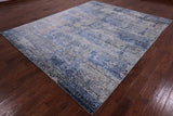 Modern Handmade Wool & Silk Rug - 8' 2" X 9' 11" - Golden Nile