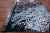 Modern Handmade Wool & Silk Rug - 8' 0" X 10' 0" - Golden Nile
