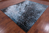 Modern Handmade Wool & Silk Rug - 8' 0" X 10' 0" - Golden Nile