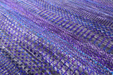 Purple Savannah Grass Handmade Wool & Silk Rug - 8' 0" X 15' 5" - Golden Nile