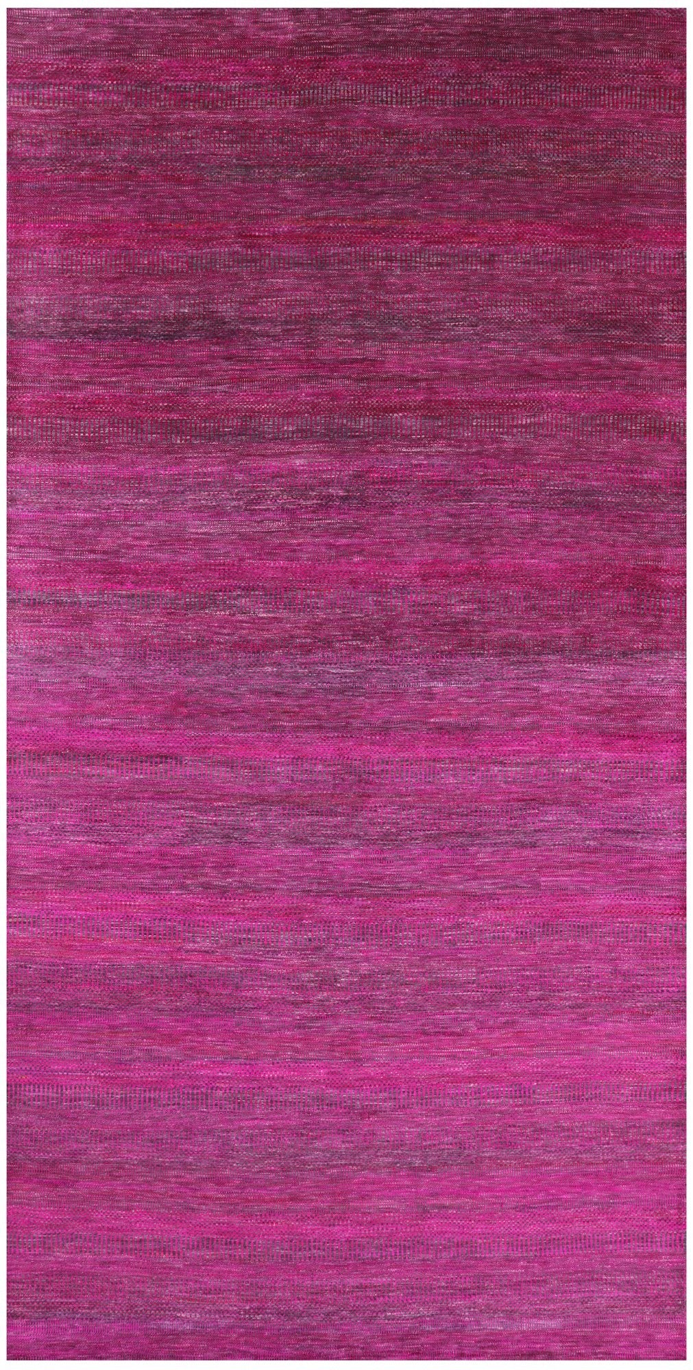 Pink Savannah Grass Hand Knotted Wool & Silk Rug - 8' 0" X 16' 3" - Golden Nile