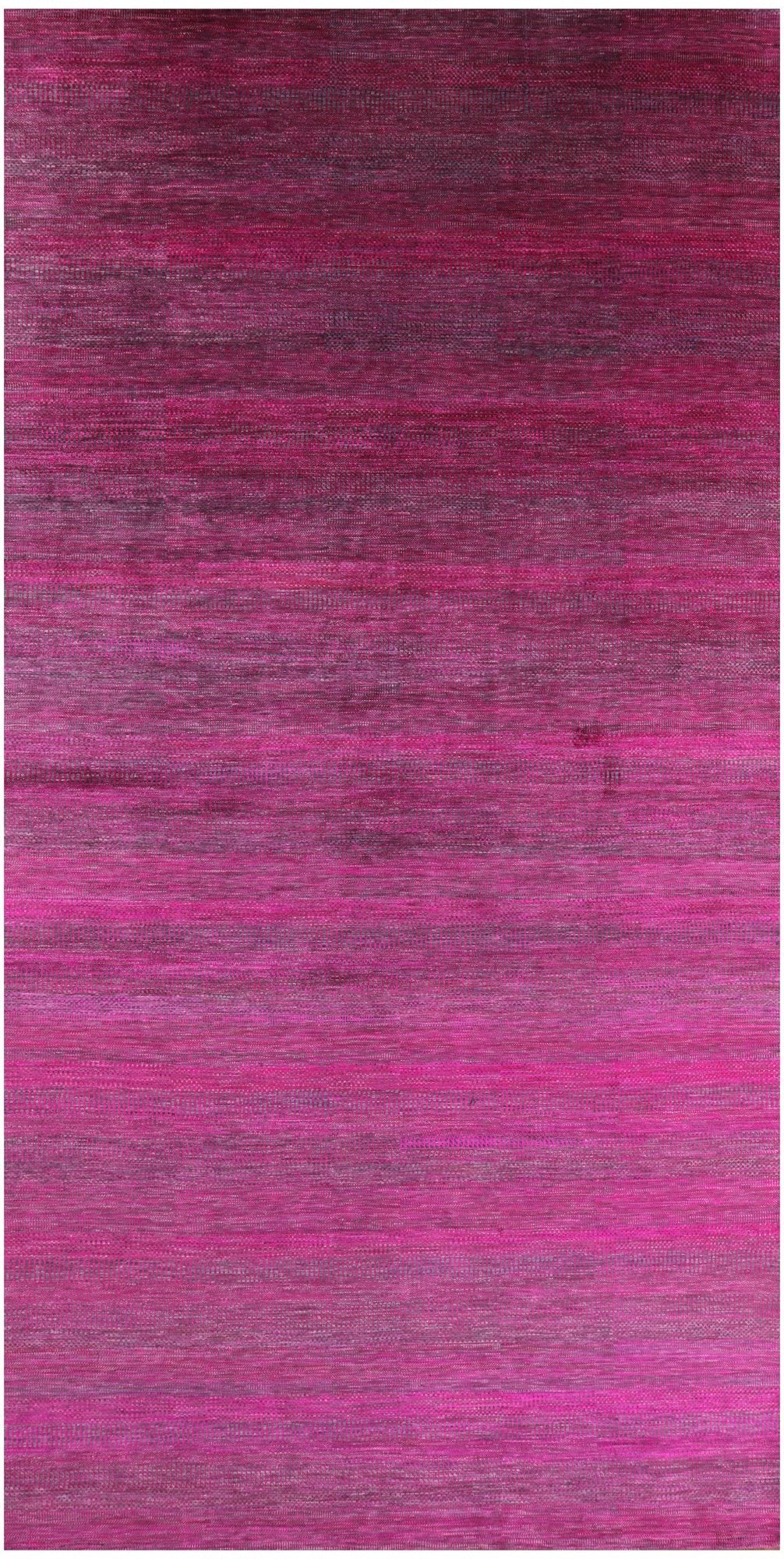 Pink Savannah Grass Hand Knotted Wool & Silk Rug - 8' 11" X 17' 11" - Golden Nile