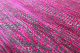 Pink Savannah Grass Hand Knotted Wool & Silk Rug - 8' 11" X 17' 11" - Golden Nile