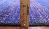 Savannah Grass Handmade Wool & Silk Runner Rug - 2' 5" X 19' 9" - Golden Nile