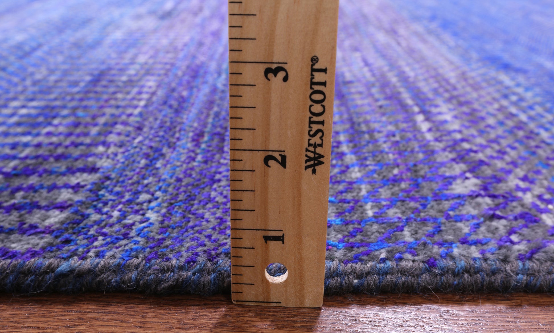 Savannah Grass Handmade Wool & Silk Runner Rug - 2' 5" X 19' 9" - Golden Nile