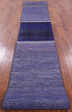Savannah Grass Handmade Wool & Silk Runner Rug - 2' 5" X 19' 9" - Golden Nile