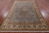 Persian Tabriz Handmade Wool Rug - 5' 11" X 8' 9" - Golden Nile