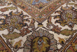 Persian Tabriz Handmade Wool Rug - 5' 11" X 8' 9" - Golden Nile