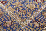 Blue Persian Tabriz Handmade Wool Rug - 3' 11" X 6' 1" - Golden Nile
