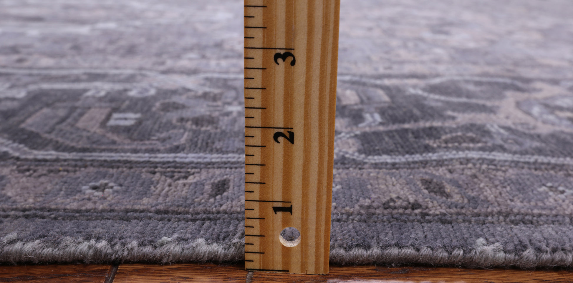 Grey Persian Fine Serapi Hand Knotted Wool  Rug - 7' 11" X 10' 1" - Golden Nile