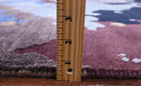 Galaxy Design Modern Handmade Wool & Silk Rug - 9' 0" X 11' 9" - Golden Nile