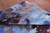 Galaxy Design Modern Handmade Wool & Silk Rug - 9' 0" X 11' 9" - Golden Nile