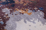 Modern Hand Knotted Wool & Silk Rug - 3' 11" X 6' 0" - Golden Nile