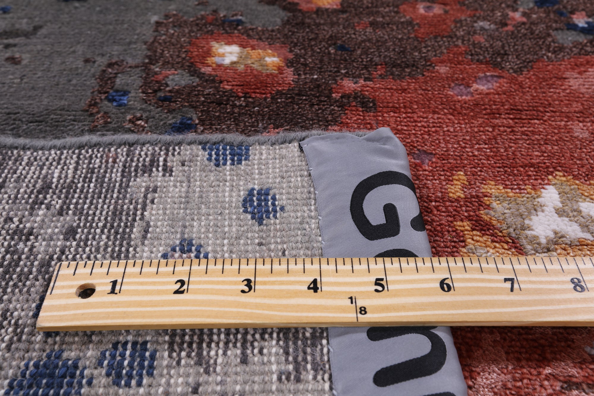 Modern Hand Knotted Wool & Silk Rug - 3' 11" X 6' 0" - Golden Nile