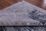 Modern Hand Knotted Wool & Silk Rug - 7' 11" X 10' 1" - Golden Nile
