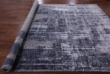 Modern Hand Knotted Wool & Silk Rug - 7' 11" X 10' 1" - Golden Nile