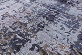 Modern Hand Knotted Wool & Silk Rug - 7' 11" X 10' 1" - Golden Nile