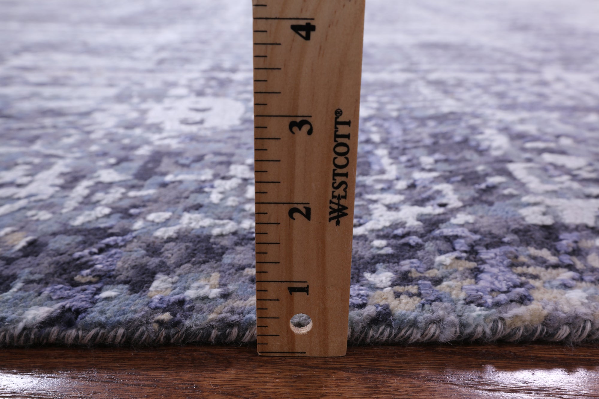 Modern Hand Knotted Wool & Silk Rug - 7' 11" X 10' 1" - Golden Nile