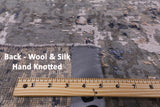 Modern Hand Knotted Wool & Silk Rug - 9' 0" X 12' 2" - Golden Nile
