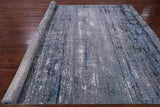 Modern Hand Knotted Wool & Silk Rug - 8' 1" X 10' 1" - Golden Nile