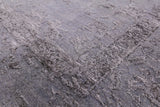 Grey Modern Handmade Wool & Silk Rug - 8' 0" X 10' 1" - Golden Nile