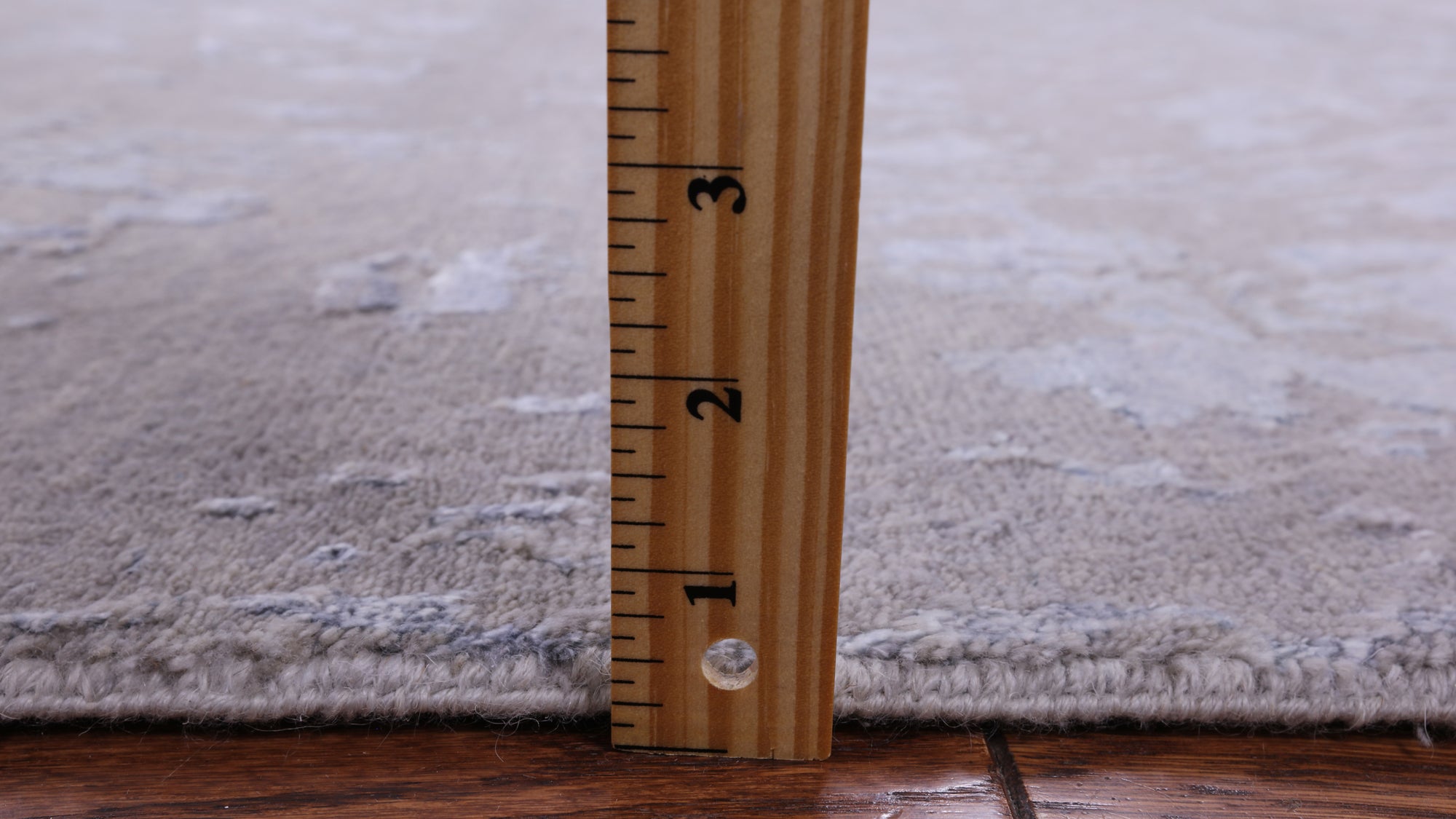Grey Modern Hand Knotted Wool & Silk Rug - 8' 1" X 10' 0" - Golden Nile