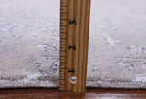 Grey Modern Handmade Wool & Silk Rug - 8' 2" X 10' 1" - Golden Nile