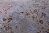 Modern Hand Knotted Wool & Silk Rug - 6' 0" X 9' 1" - Golden Nile