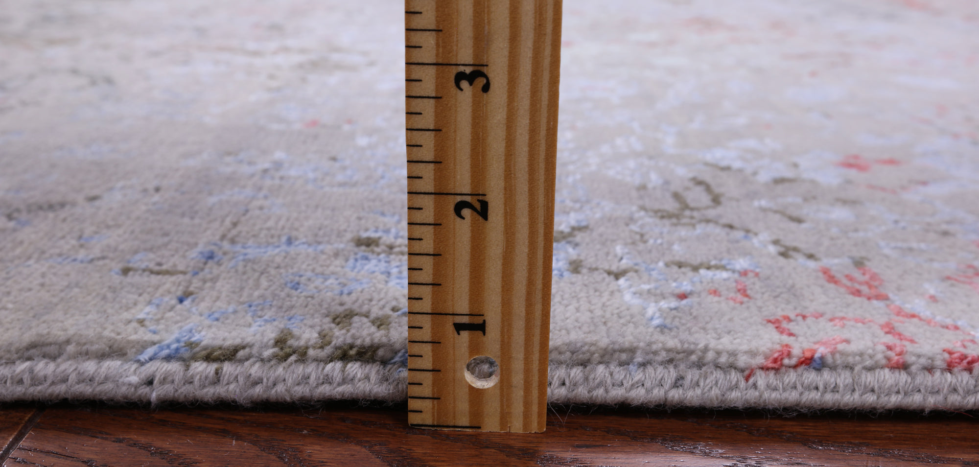 Modern Hand Knotted Wool & Silk Rug - 6' 0" X 9' 1" - Golden Nile