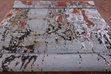Modern Hand Knotted Wool & Silk Rug - 8' 0" X 9' 8" - Golden Nile