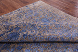 Modern Hand Knotted Wool & Silk Rug - 7' 9" X 10' 0" - Golden Nile