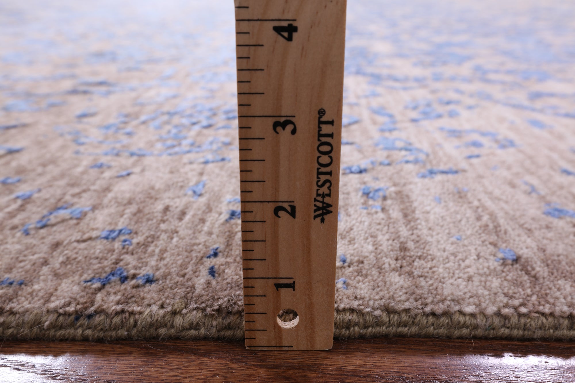 Modern Hand Knotted Wool & Silk Rug - 7' 9" X 10' 0" - Golden Nile