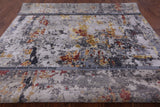Modern Hand Knotted Wool & Silk Rug - 8' 0" X 10' 0" - Golden Nile