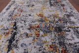 Modern Hand Knotted Wool & Silk Rug - 8' 0" X 10' 0" - Golden Nile