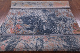 Modern Hand Knotted Wool & Silk Rug - 5' 8" X 8' 0" - Golden Nile