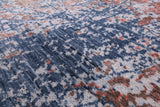 Modern Hand Knotted Wool & Silk Rug - 5' 8" X 8' 0" - Golden Nile