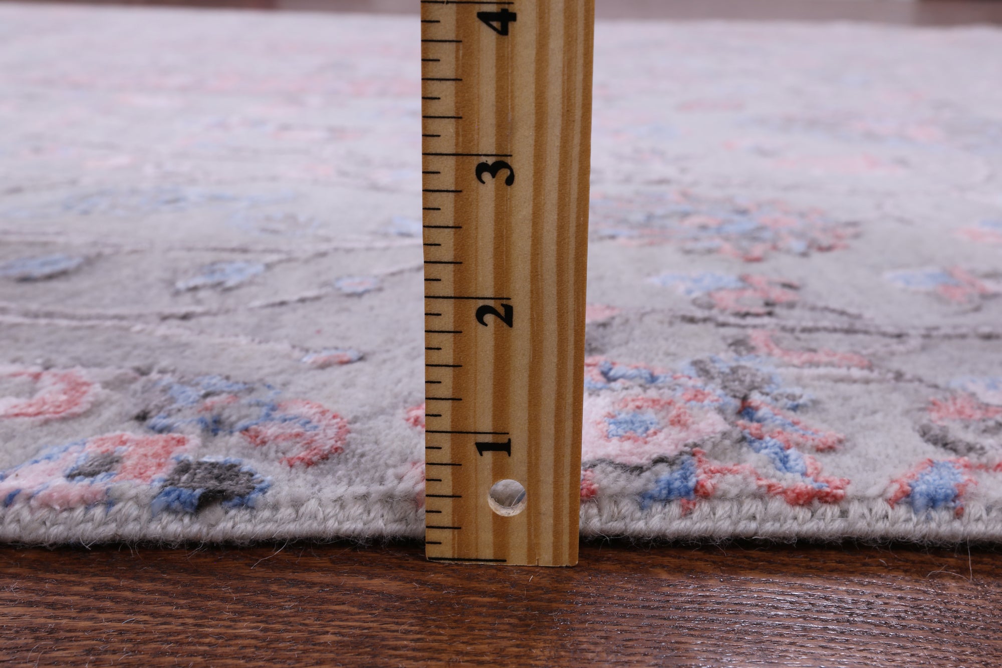 Grey Persian Ziegler Handmade Wool & Silk Rug - 6' 1" X 9' 0" - Golden Nile