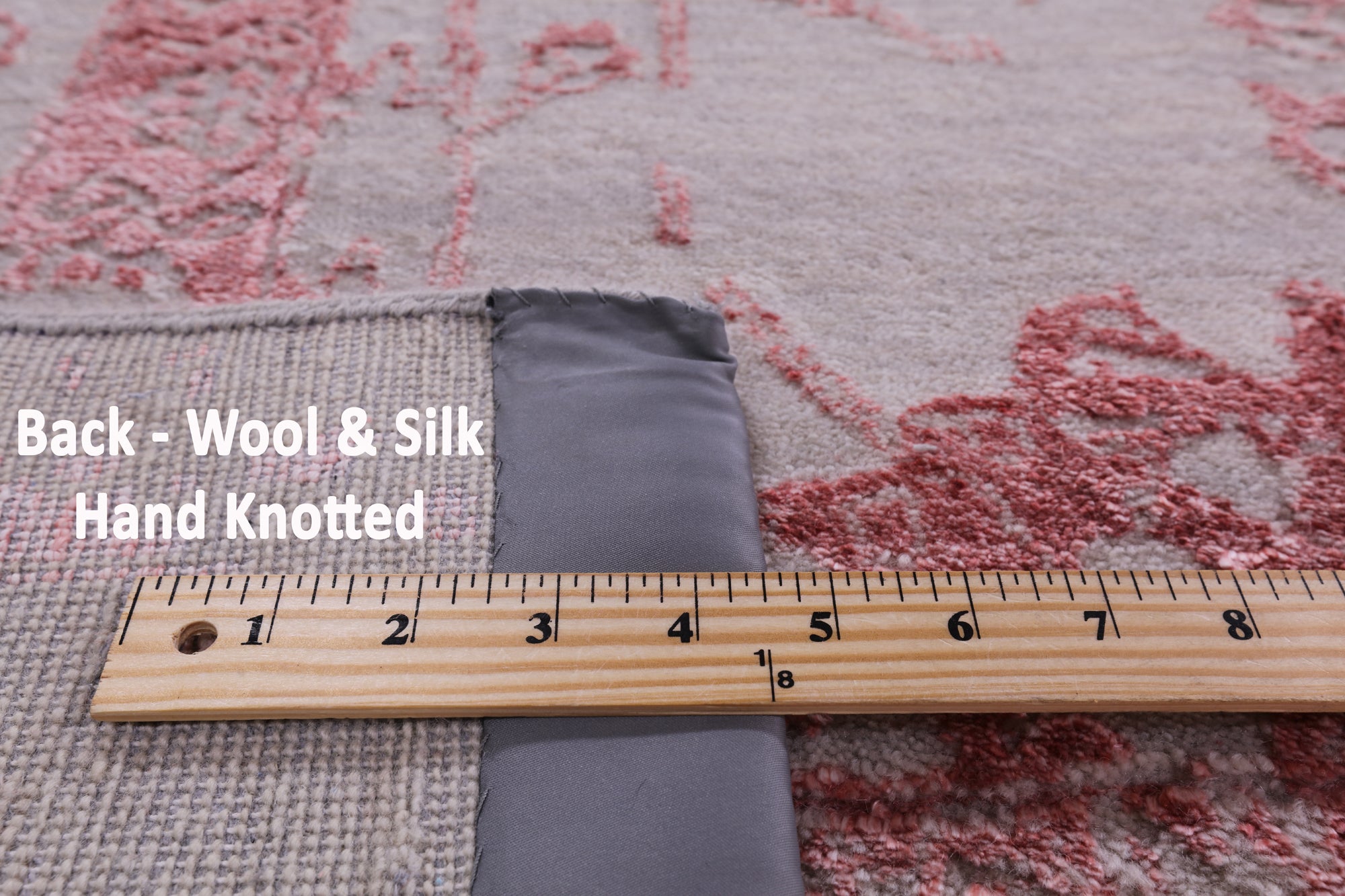Grey Persian Handmade Wool & Silk Rug - 10' 0" X 13' 11" - Golden Nile