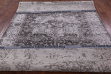 Modern Handmade Wool & Silk Rug - 6' 2" X 9' 2" - Golden Nile