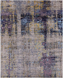 Modern Handmade Wool & Silk Rug - 8' 1" X 10' 1" - Golden Nile