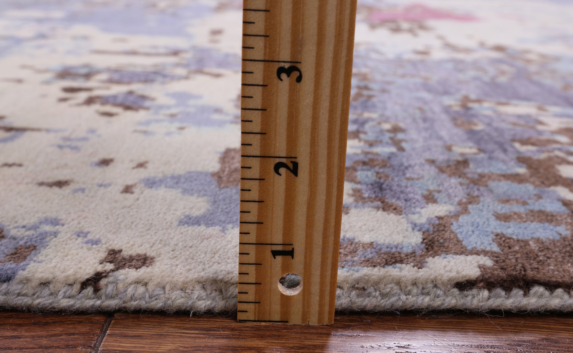 Modern Hand Knotted Wool & Silk Rug - 7' 11" X 10' 1" - Golden Nile