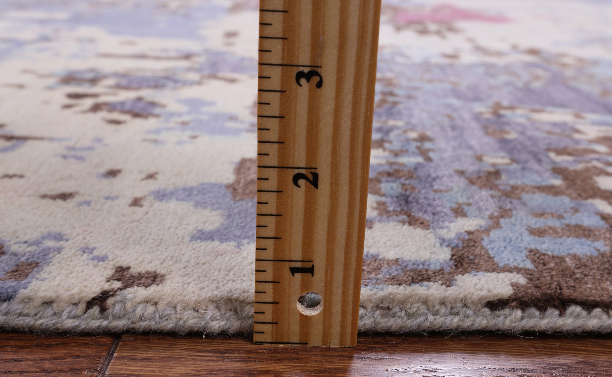 Modern Hand Knotted Wool & Silk Rug - 7' 11" X 10' 1" - Golden Nile