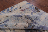 Modern Hand Knotted Wool & Silk Rug - 7' 11" X 10' 1" - Golden Nile