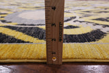 Gold William Morris Handmade Wool Rug - 8' 2" X 10' 6" - Golden Nile