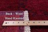Full Pile Overdyed Handmade Wool Rug - 8' 1" X 10' - Golden Nile